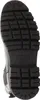 The image shows the sole of a black boot. Voir les images du produit