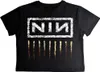 Nine Inch Nails – „Downward Spiral“ Krátký top pro ženy Náhled obrázku produktu 1