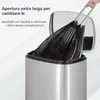 Cestino in acciaio inox Vidacharmy con pedale e filtro Anteprima dell’immagine prodotto 3