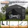 Sekey Faltpavillon 3x3 mit 4 Seitenwänden und mit 4 Produktbild-Vorschau 6