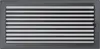 Lüftungsgitter 22x45 Graphite Jalousie Produktbild-Vorschau 3