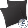 Blumtal taie d'oreiller 65 x 65 cm en lot de 2 douce - Voir les images du produit 2