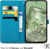 imoshion Mandala Klapphülle Google Pixel 8a - Türkis Produktbild-Vorschau 3