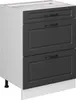 Mobiletto base per cucina Vicco R-Line Antracite rustico 60 Anteprima dell’immagine prodotto 1
