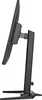 Side view of a black computer monitor on a stand. Produktbild-Vorschau
