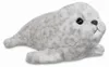 Aurora Mini Flopsies Harbour Seal Seerobbe Grau 20 cm Produktbild-Vorschau 3