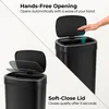 Five Stars® Mülleimer mit Sensor - 60 Liter - Edelstahl - Produktbild-Vorschau 3