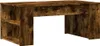 konferenční stolek vidaXL Kouřový dub 102x55x42 cm Dřevěné Náhled obrázku produktu 1