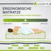 Juskys Metallbett Palamos 140x200 cm mit Matratze, Produktbild-Vorschau 6