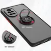 Huawei Nova 8 Hülle, Ring Halter Ständer Matte Transluzent Produktbild-Vorschau 6