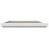 vidaXL Postel White 180x200 cm Dřevěný materiál Náhled obrázku produktu 3