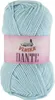 100g Strickgarn Dante Uni und Color Häkelgarn Handstrickgarn Winterwolle uni babyblau Produktbild-Vorschau