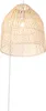 Land Stehlampe Weiß mit Rattan Sam Produktbild-Vorschau 8