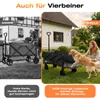 SUNULA Bollerwagen Faltbar mit Erweiterbarer Heckklappe – Produktbild-Vorschau 7