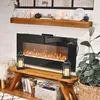 Led Lanterne Lampe Noir Pour Maison Jardin Batterie Voir les images du produit 7