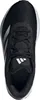 A top-down view of a black Adidas running shoe with white accents. Podgląd zdjęcia produktu