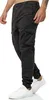 Tazzio Herren Cargohose Regular Fit A300 Schwarz W36 Produktbild-Vorschau 4