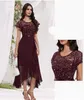 Damen Cocktailkleid Berylove elegant mit Rüsche für die Produktbild-Vorschau 2