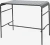 sweeek - Garten-Hochtisch aus Stahl 4 Personen 120 x 70cm x Produktbild-Vorschau 1