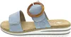 Rieker Mules - Sky Blue Faux Leather Veľkosť: 38 Regular Náhľad obrázku produktu 87
