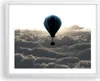 Gerahmtes Poster - Weißer Rahmen - Wolke Ballon Himmel - Produktbild-Vorschau 1