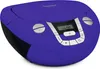 A purple TechniSat Viola CD-1 boombox with a CD player and digital display is shown against a white background. Anteprima dell’immagine prodotto
