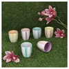 Beach Pastello Stripes Set de 6 tasses à moka pastel Voir les images du produit 3