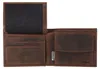 oxmox Leder Geldbörse Leather RFID Protect Querscheinbörse Produktbild-Vorschau 3