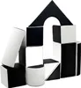 Set de 11 blocs de mousse pour le jeu noir - blanc Voir les images du produit 10