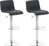 CLP 2er Set Barhocker Hover Stoff höhenverstellbar und Produktbild-Vorschau 1
