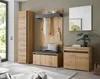 Garderobe Set 3-teilig "Center" in Evoke Eiche und grau Produktbild-Vorschau 8