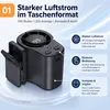 Klemmventilator mit Akku, LED Display, 199 Produktbild-Vorschau 6