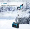 Akku-Tragbare elektrische Schneefräse,Schneeräumwerkzeuge Produktbild-Vorschau 8