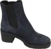 H3830 stivaletto donna HOGAN H277 woman suede boots blue Produktbild-Vorschau 2