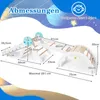COSTWAY Klettergerüst Indoor 4er Set, klappabre Produktbild-Vorschau 7
