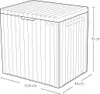 Aufbewahrungsbox Keter Citybox 58 x 44 x55 cm anthrazit Produktbild-Vorschau 7