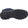 The sole of a dark blue and black boot is shown against a white background. Produktbild-Vorschau