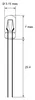 Goobay T1 Kleinst-Glühlampe 0,56 W - Cable Strand, 14 V Produktbild-Vorschau 2