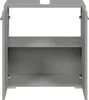 Badplaats Waschbeckenunterschrank Jupiter 60 x 30 cm Grau Produktbild-Vorschau 2