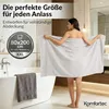 Set di asciugamani da sauna Komfortec 2 pezzi 80x200 cm in Anteprima dell’immagine prodotto 4