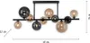 Paul Neuhaus LED Deckenlampe POPSICLE schwarz 10-flammig Produktbild-Vorschau 6
