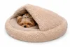 ODOL-PLUSZ Rundes Hundebett und Katzenbett 60cm, Beige, Produktbild-Vorschau 1