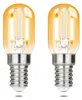 ZMH 4 stuks gloeilamp E14 LED, warm wit, vintage, T22 LED Productafbeelding-voorbeeld 10