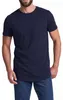 Mivaro Herren T-Shirt extra lang Dunkelblau XXL - Longshirt Produktbild-Vorschau 1