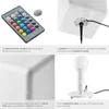 Lampe cube LUMINOUS CUBE avec ampoule LED et télécommande - Voir les images du produit 4