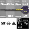 Target Darts Luke Littler G1 Steel Tip Dartpfeile 23G, 90% Produktbild-Vorschau 10