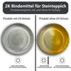 Comparison of two products under sunlight, one with UV protection and one without. Produktbild-Vorschau