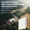 Comò HOMCOM a 4 cassetti, credenza con 1 anta e ripiano Anteprima dell’immagine prodotto 8