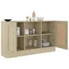 vidaXL Kredens dąb sonoma 120x30,5x70 cm materiał Podgląd zdjęcia produktu 7