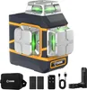 CIGMAN CM-801 Křížový Laser 3x360° | 3D Zelený Nivelačný Náhľad obrázku produktu 9